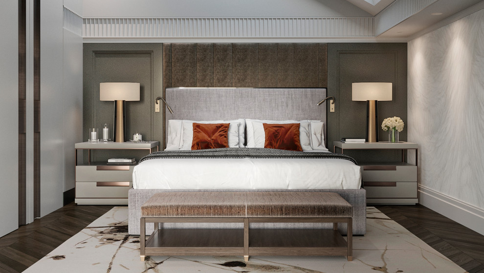 Дизайн таунхауса в резиденции Tweed Park в Москве