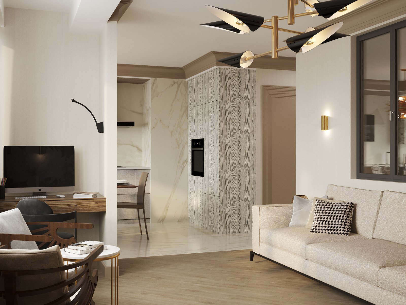 3-комнатная квартира, Севастопольская 51, 85м2
