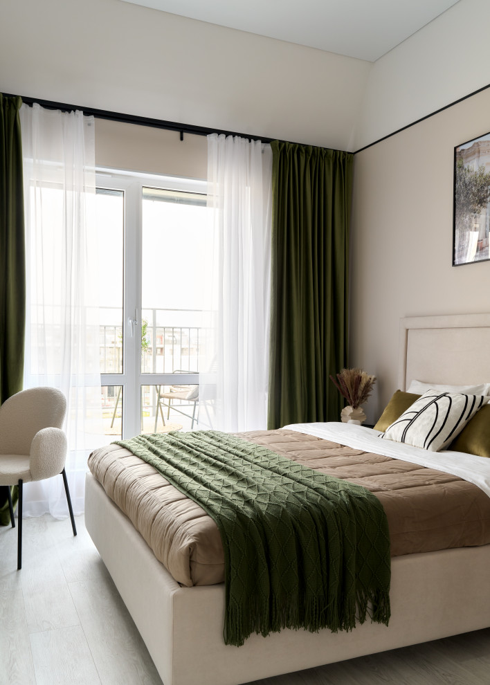 Квартира — студия по дизайн проекту Екатерины Тагировоq