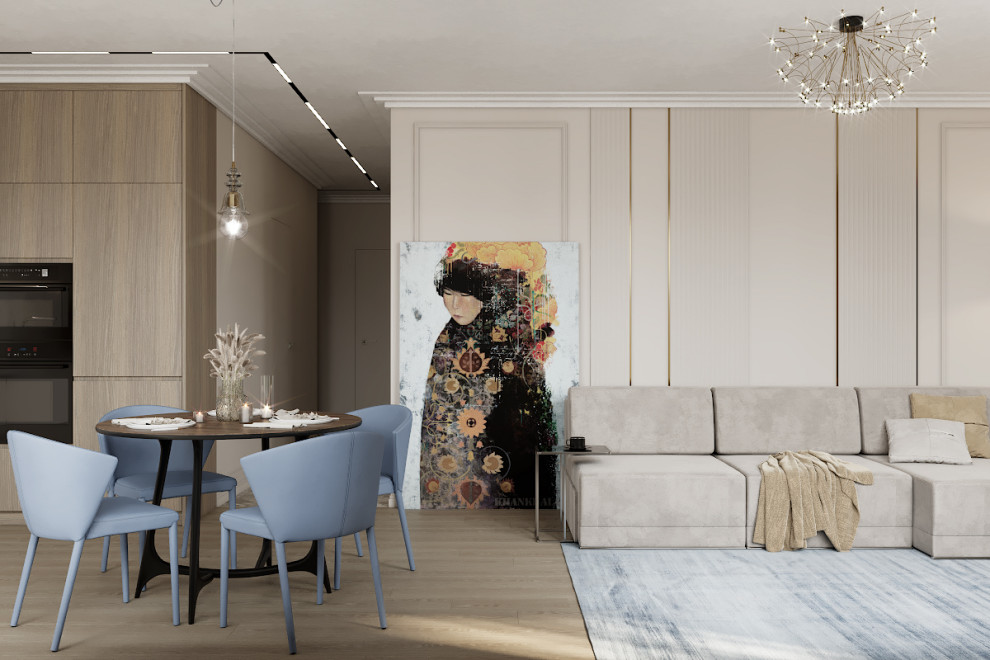 Квартира 80 м2 ЖК "САНСИТИ" Этническая Сказка