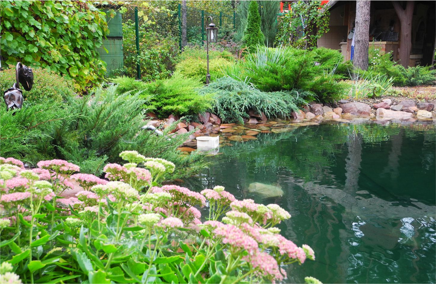 Водоём на участке