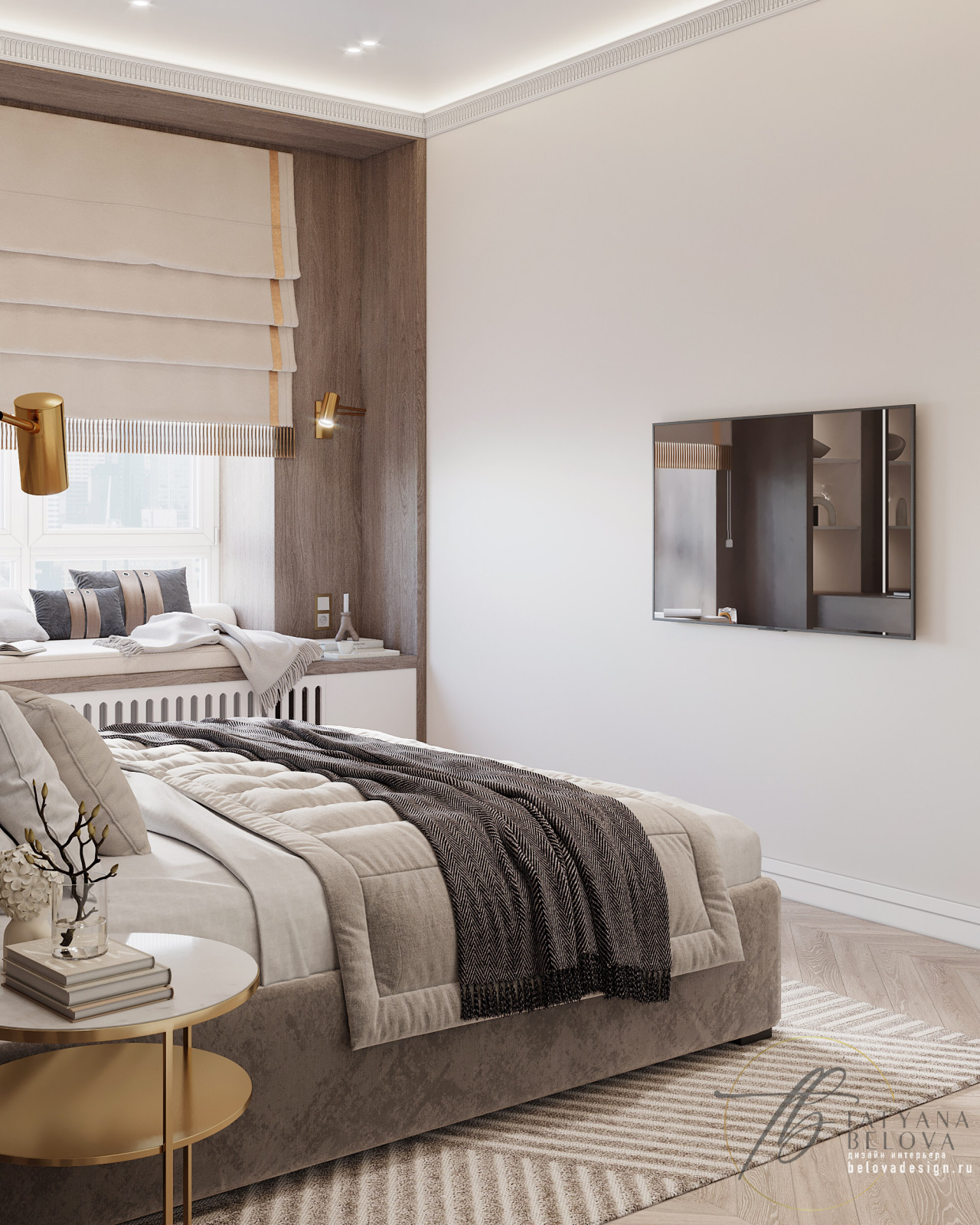 Метрополис, однокомнатная квартира 44,4 кв.м