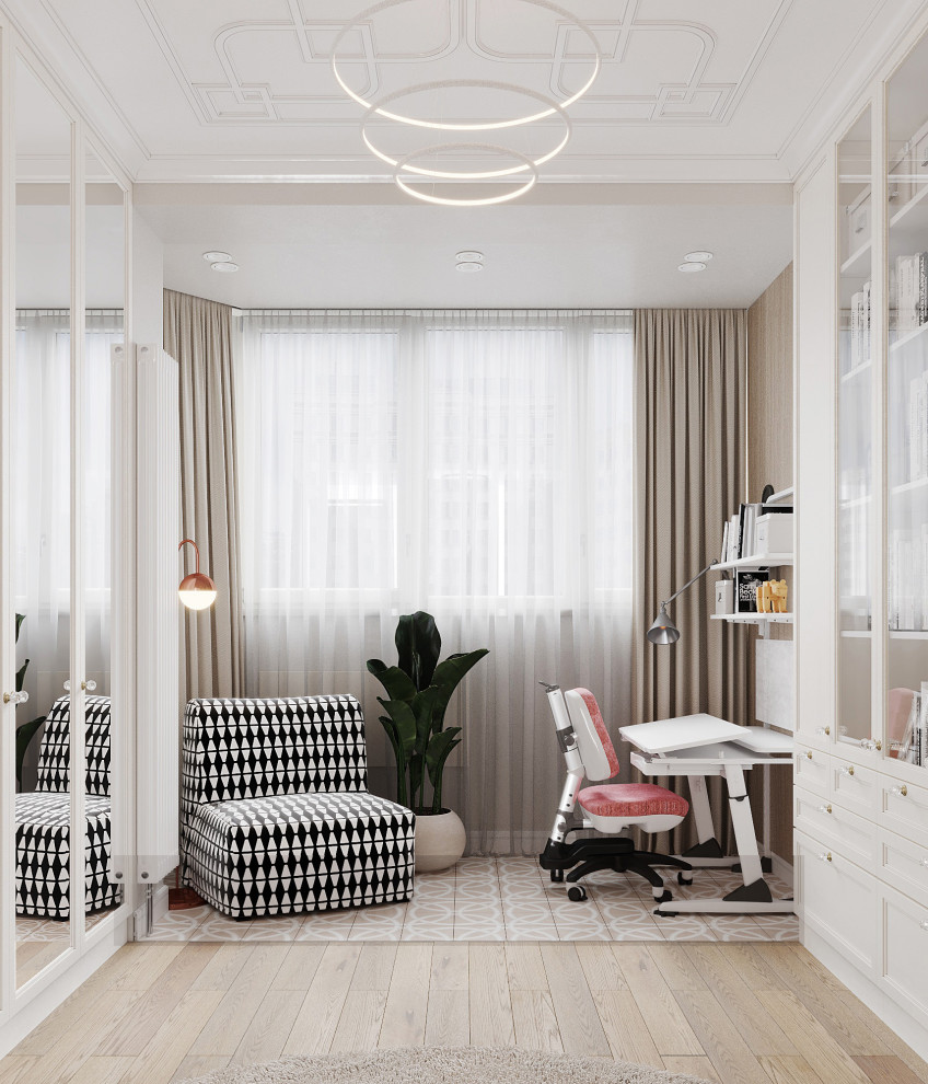 СВЕТЛЫЙ ИНТЕРЬЕР В ЖК ДОНСКОЙ ОЛИМП