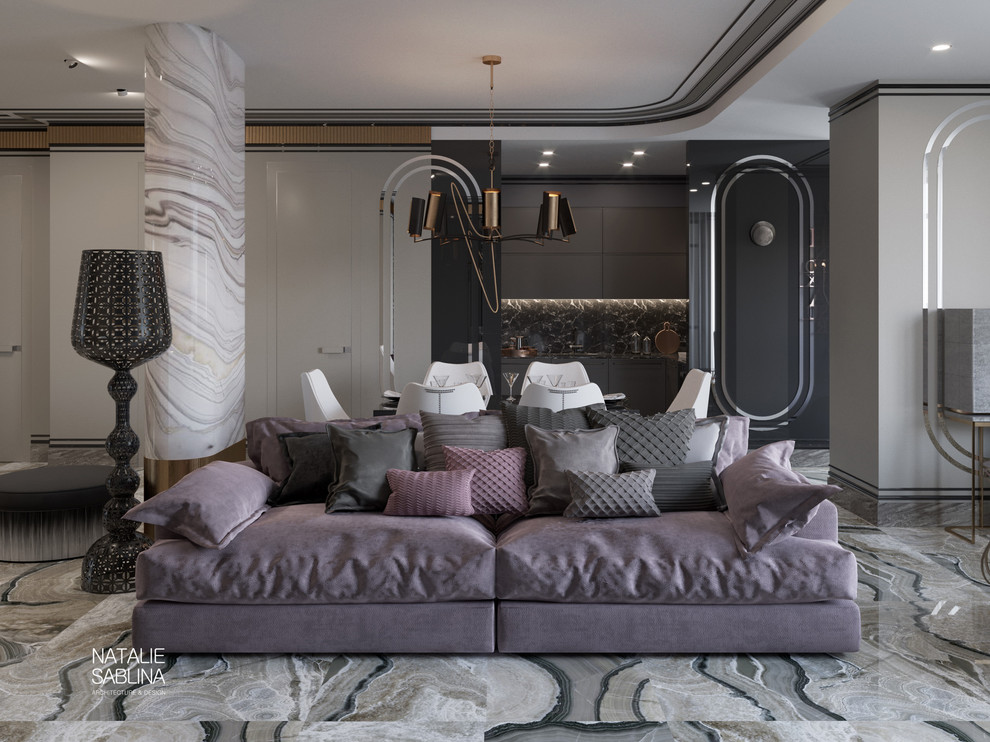 Обложка проекта: Квартира г. Краснодар "Lilac Grey"