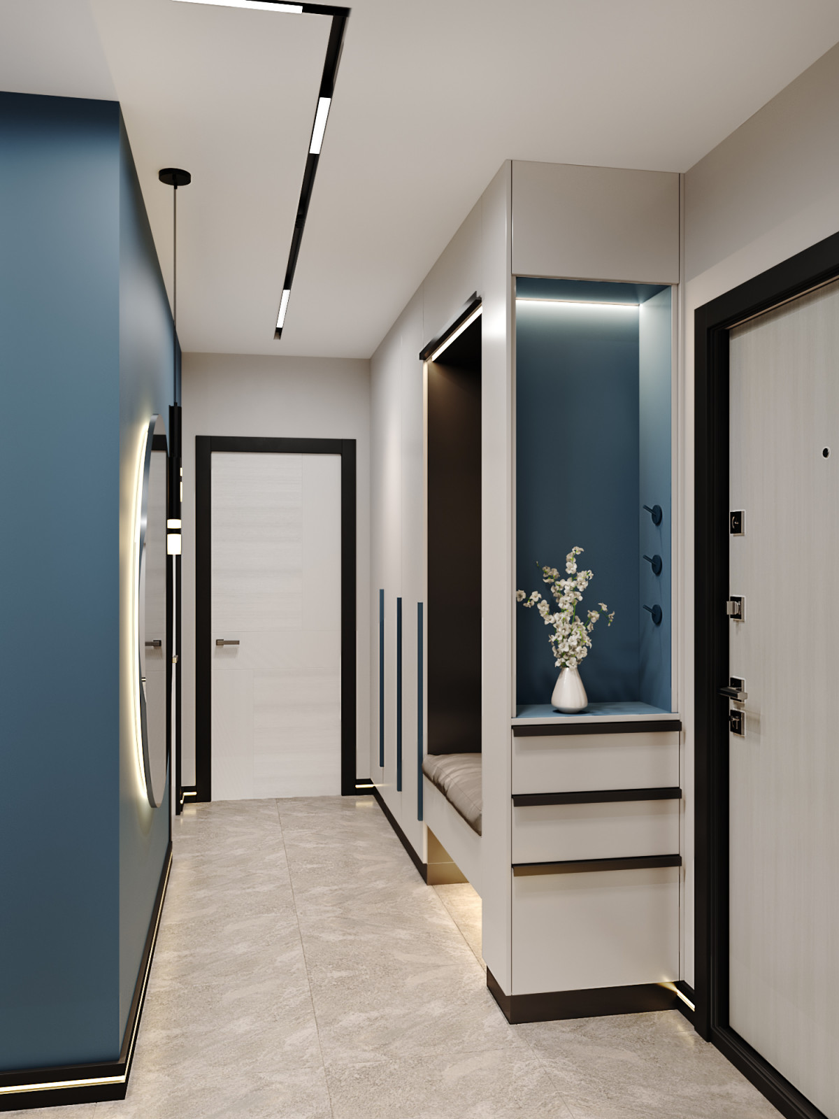 Обложка проекта: Стильное пространство для холостяка и его любимца