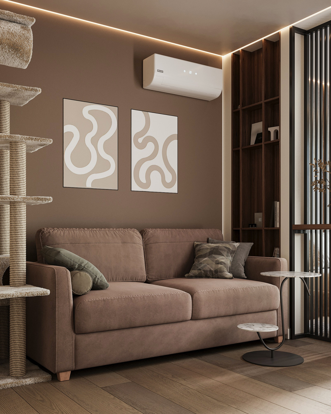 Дизайн интерьера в хрущевке, ул. Таежная, 7