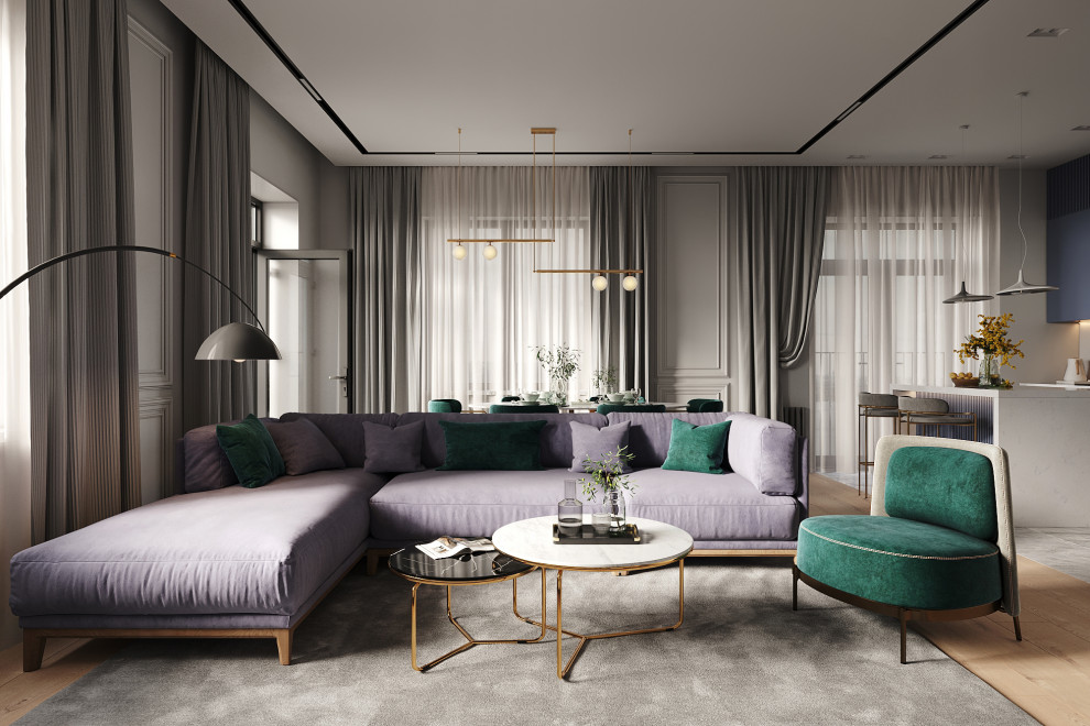 Квартира в стиле неоклассика