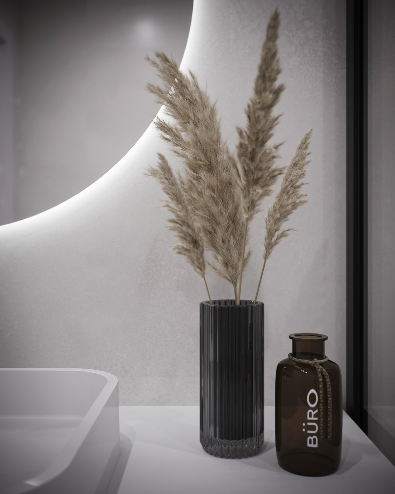 Дизайн интерьера санузла в частном доме.