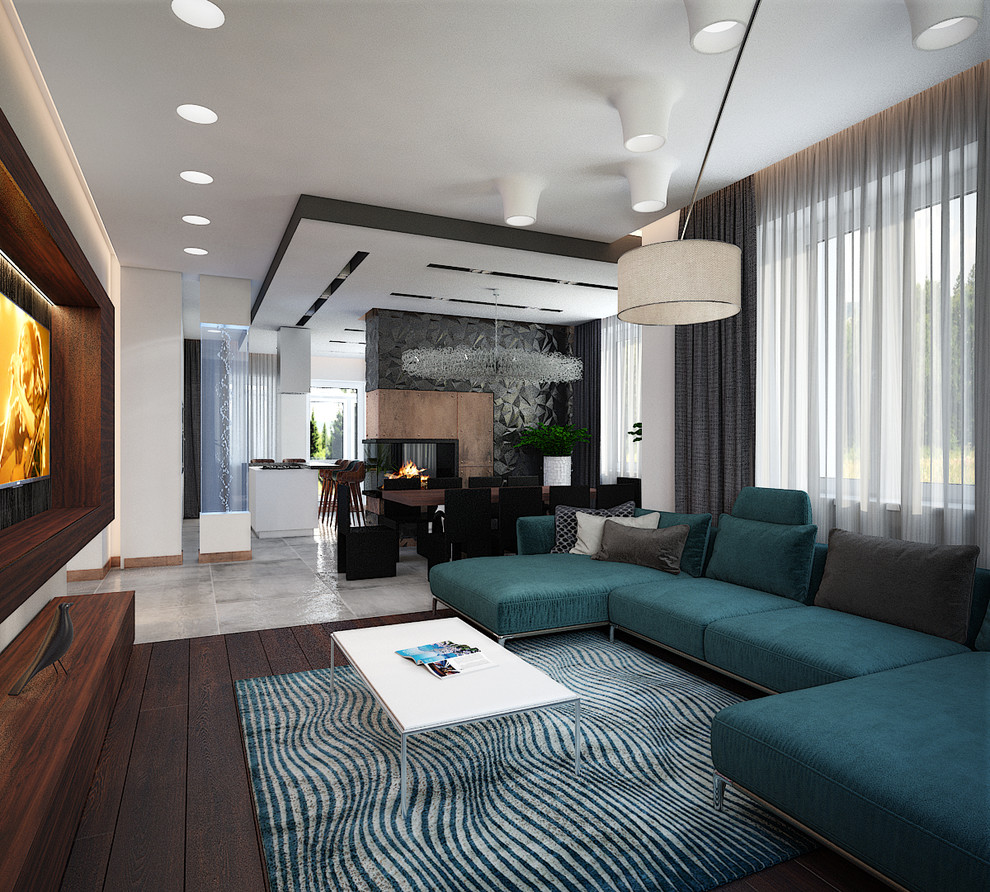 Коттедж. Общая площадь 170 м2. Стиль Современный.