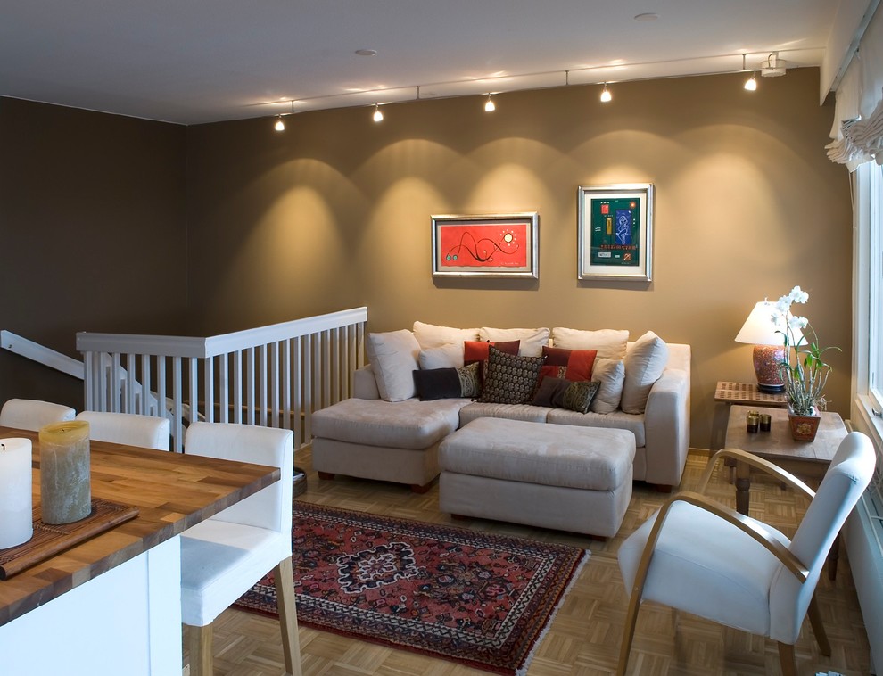 Краски Tikkurila в гостиных
