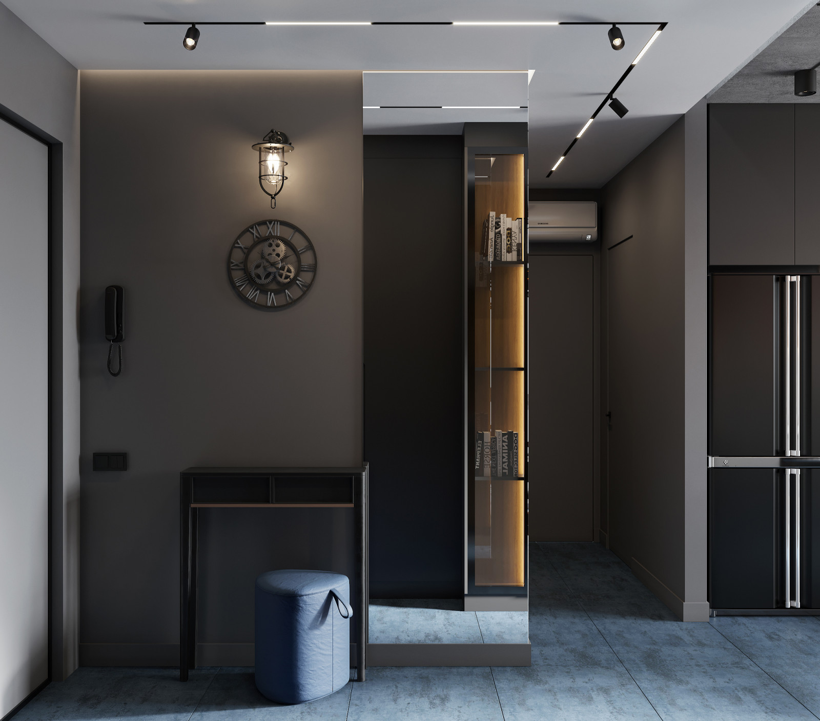 Двушка с элементами лофт 48 м2