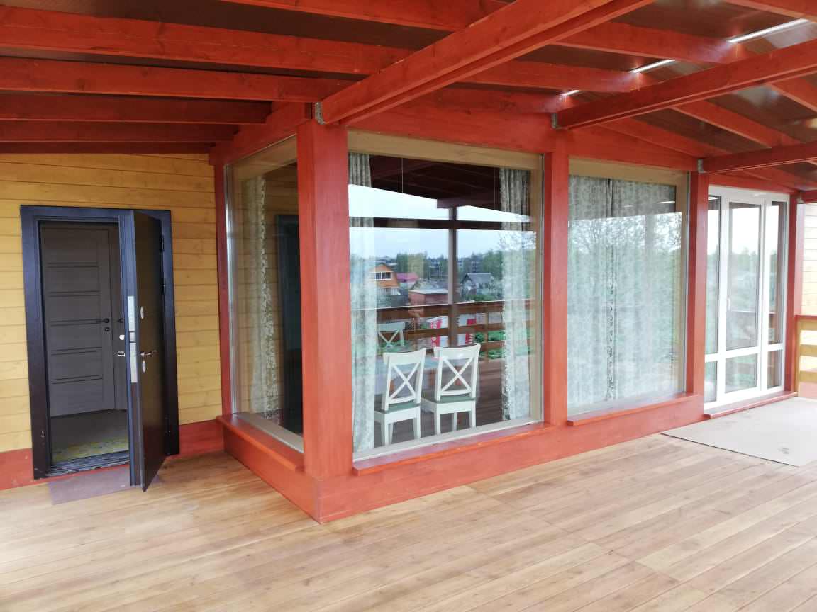 Фахверковый дом. Волоколамский район МО.