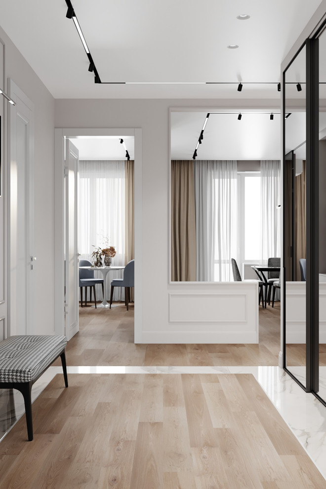 Дизайн трехкомнатной квартиры 100 кв. метров в Москве