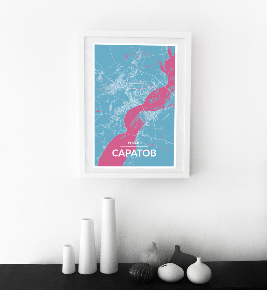 Карты в современном интерьере