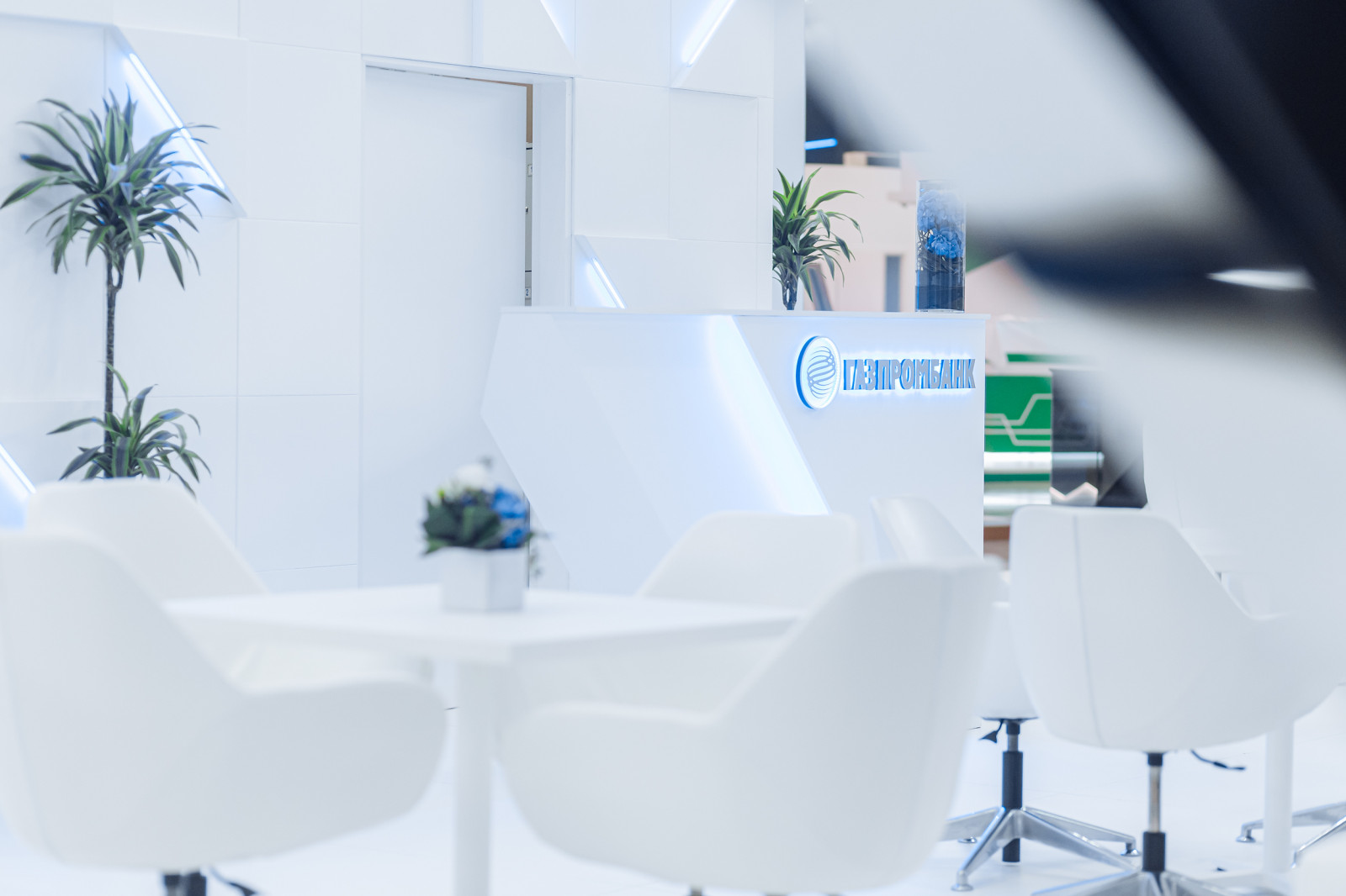 Съемка стенда ГАЗПРОМБАНК на выставке Иннопром