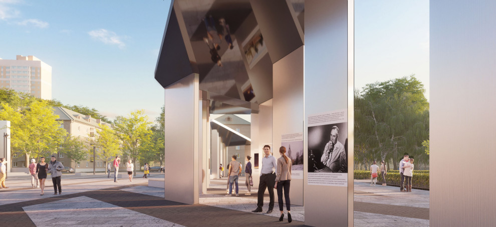 КОРОЛЁВ | ЦЕНТРАЛЬНАЯ ПЛОЩАДЬ ГОРОДА У ДК ИМ. КАЛИНИНА