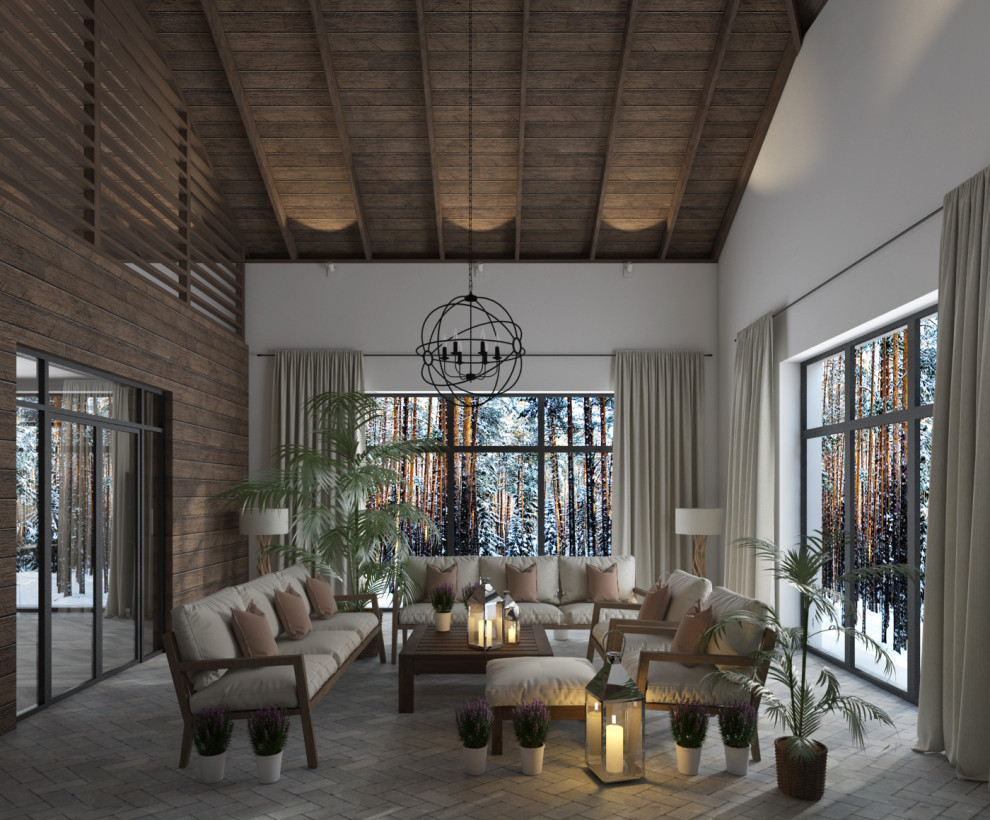 Шале в современном стиле.