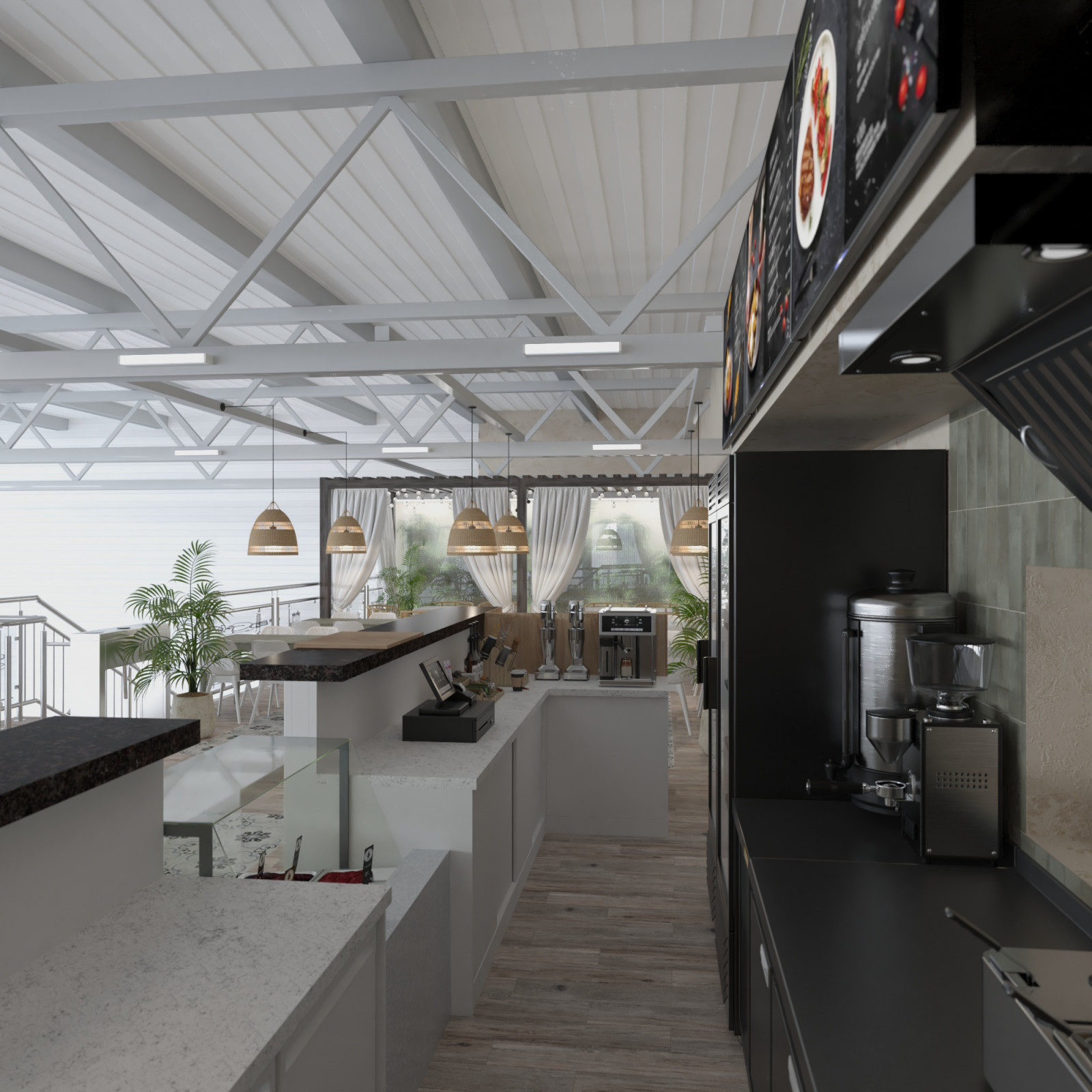 Фудкорт Аква Рио