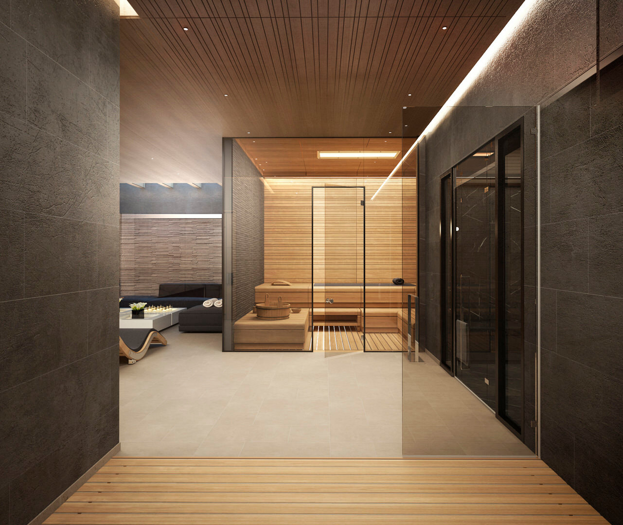 Интерьер частной виллы № 1