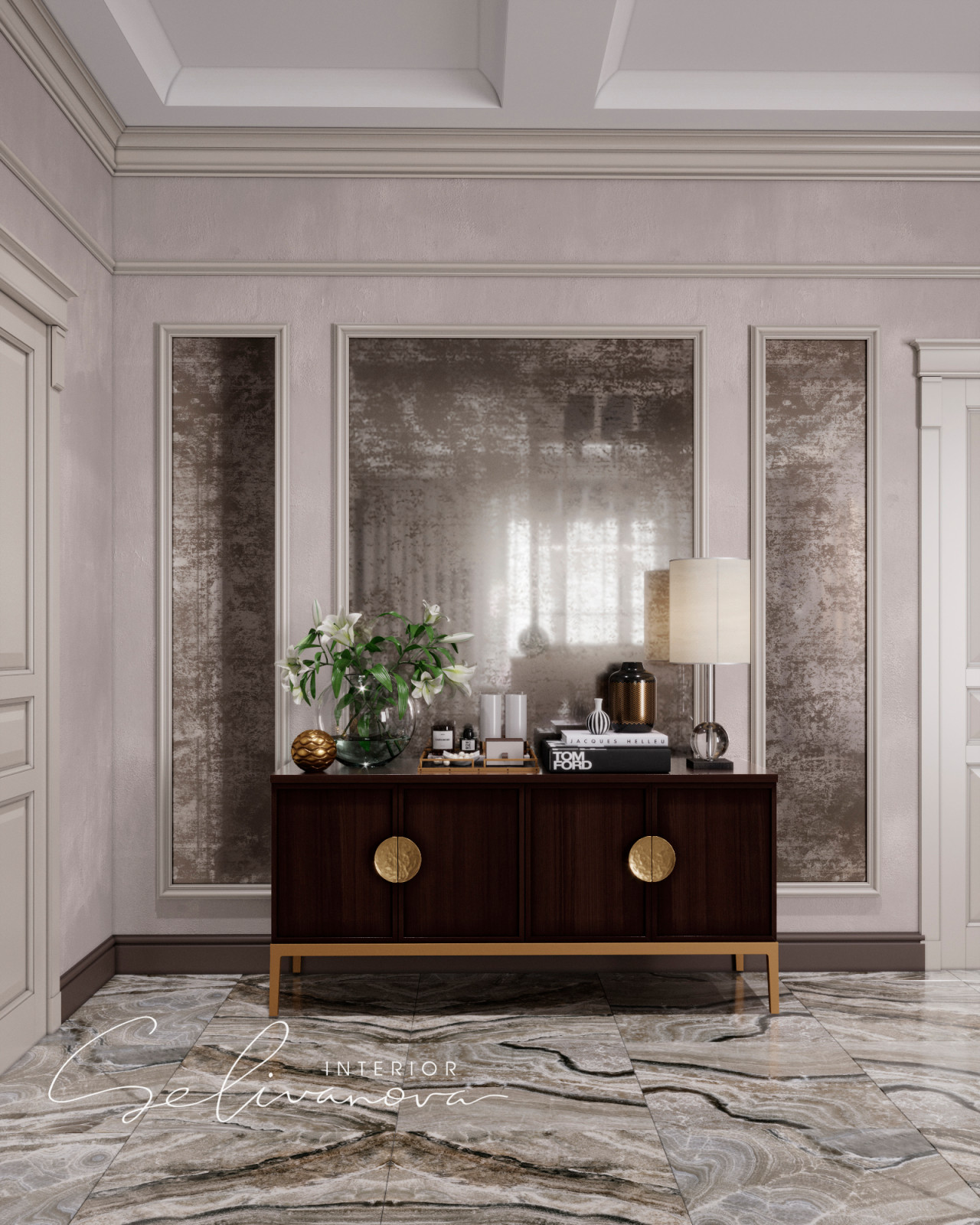 Проект интерьера частного дома Самара