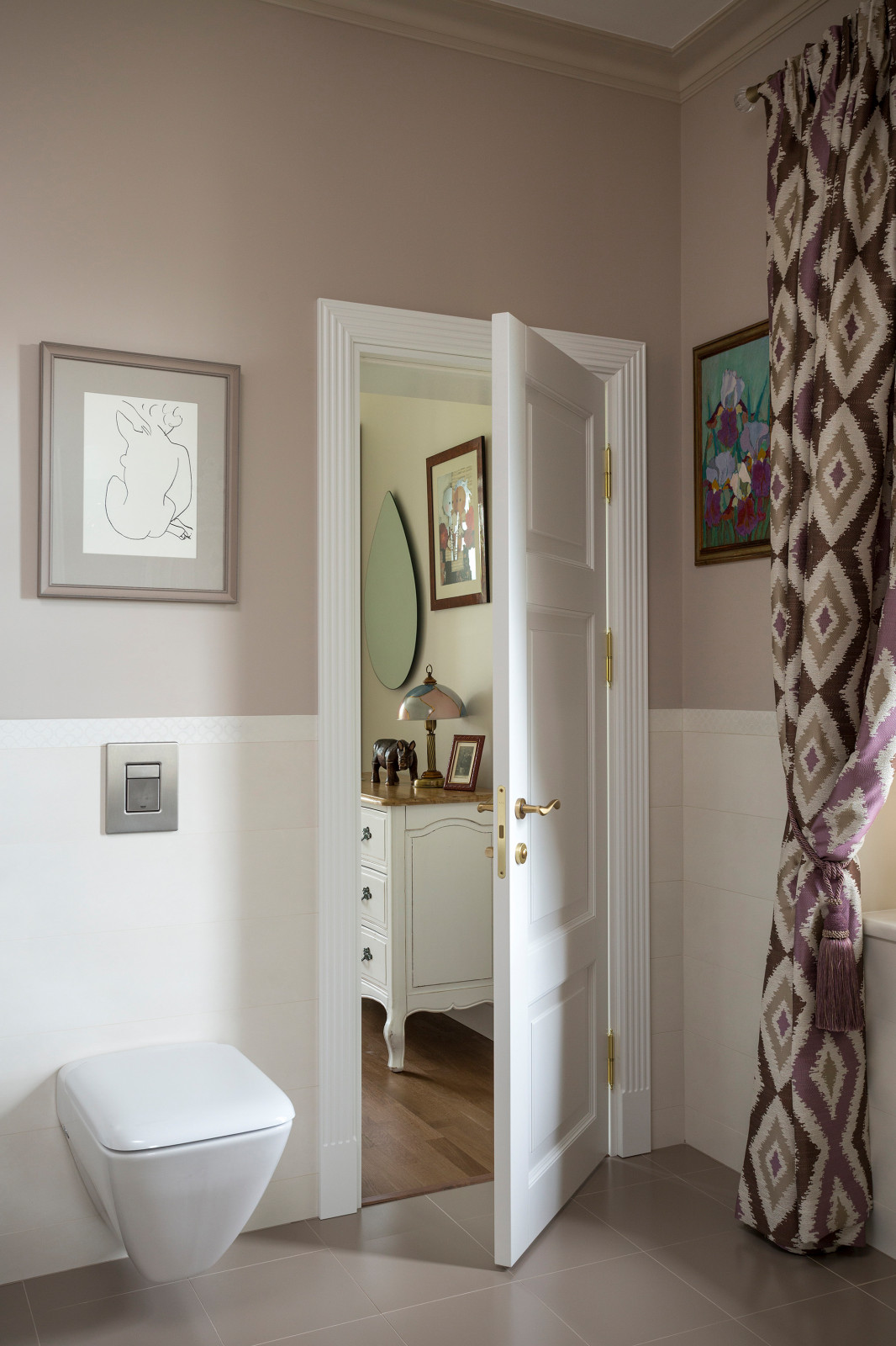 Ванная комната при спальне