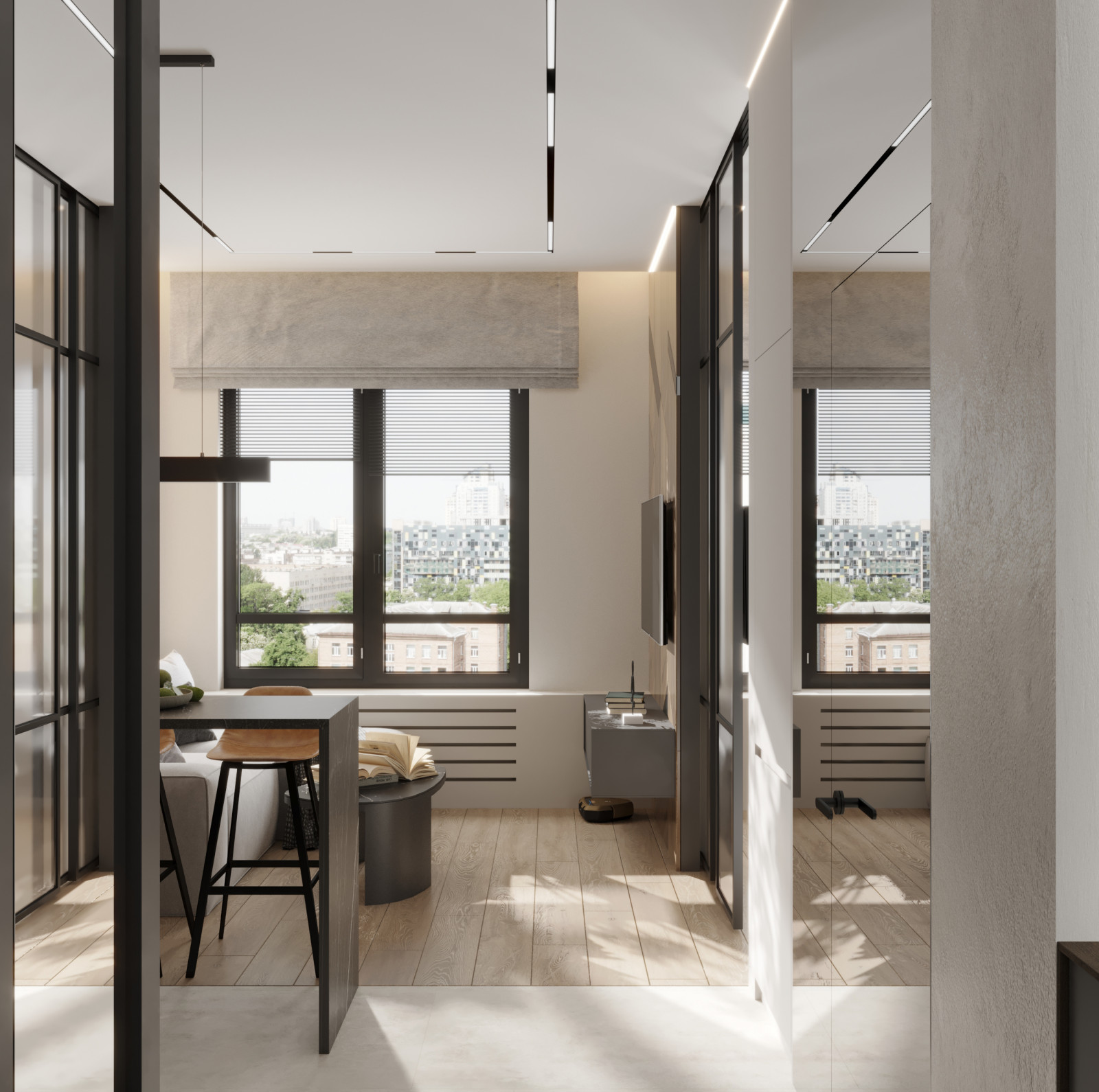 Квартира-студия для молодого человека