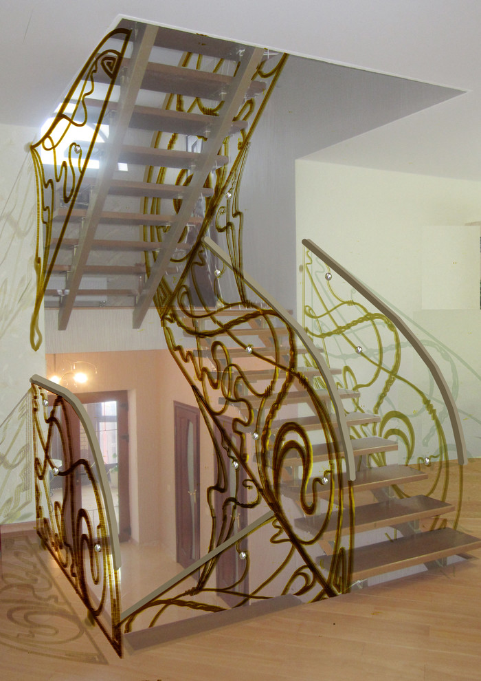 Проекты лестничных ограждений