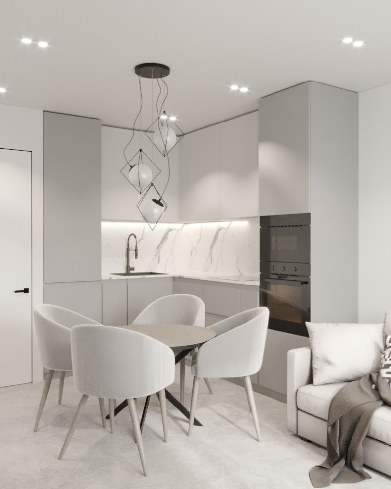 Минимализм в жемчужно-серых оттенках