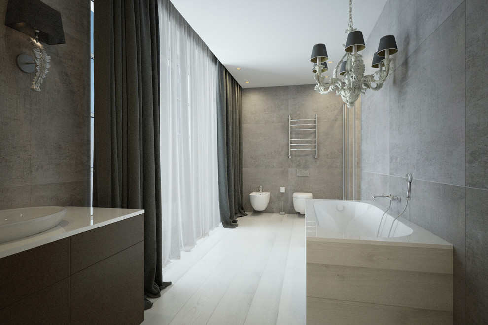 Интерьер таунхауса в Москве.