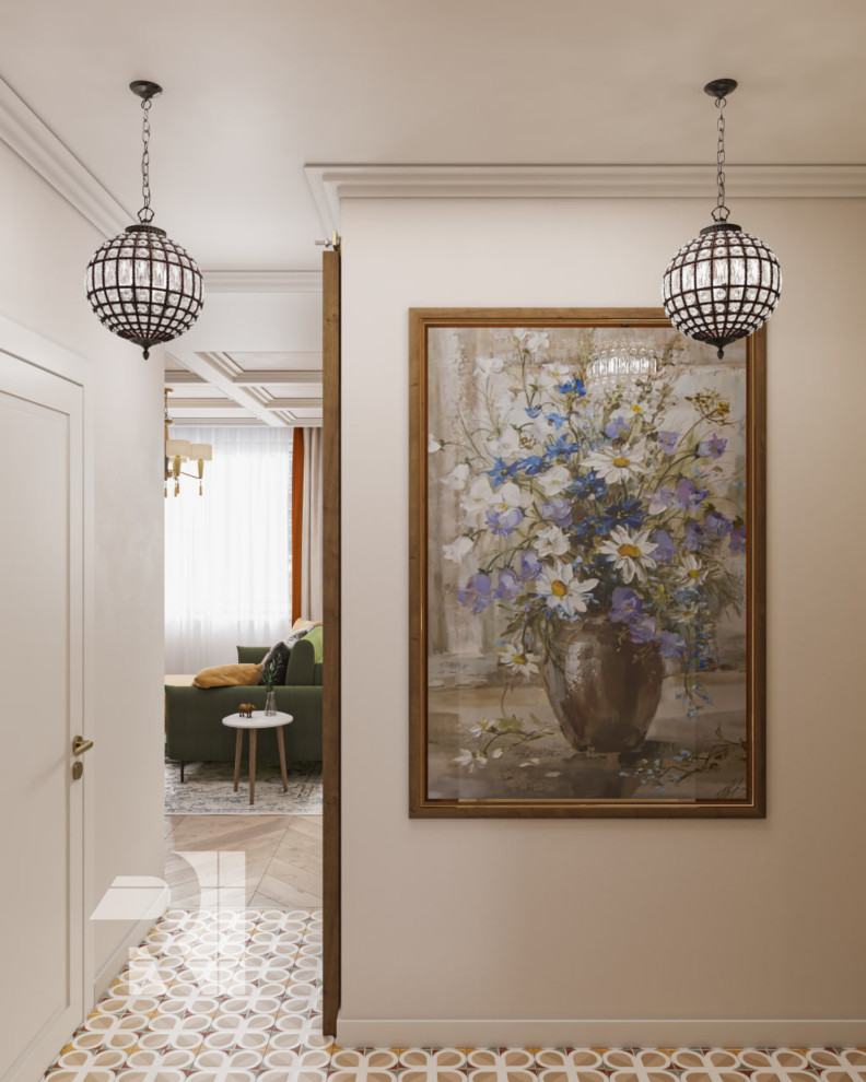 Обложка проекта: Двухкомнатная квартира в стиле прованс