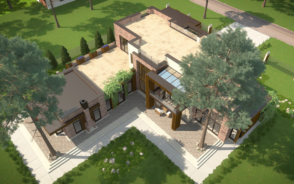 Современный дом - 450м2