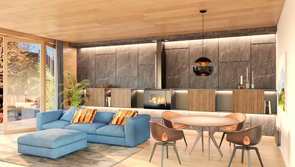 Обложка проекта: Шале для современной молодой пары