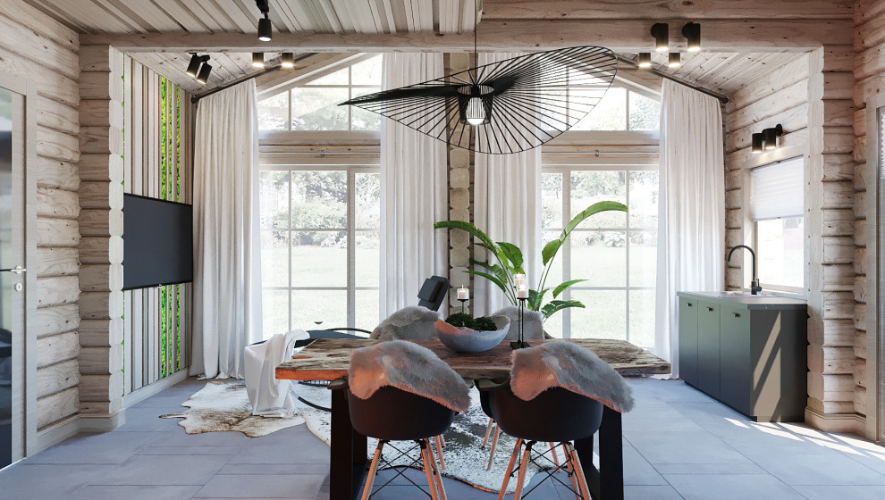 Гостиная-кухня