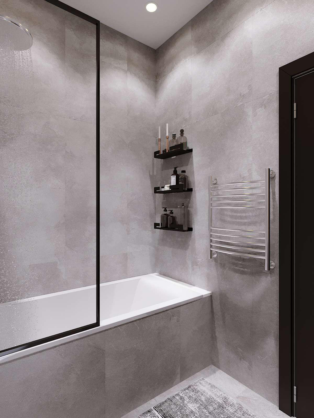 Дизайн-проект  квартира в ЖК «Живописный» 56 м²