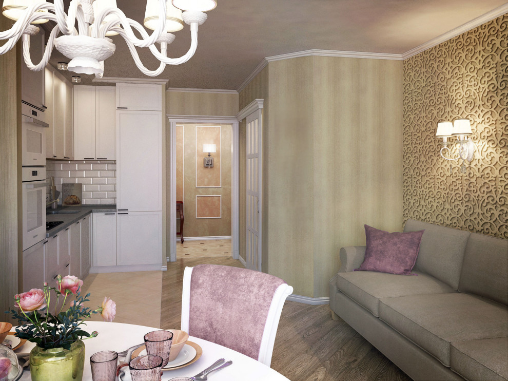 Обложка проекта: 3-х к.кв.в Долгопрудном