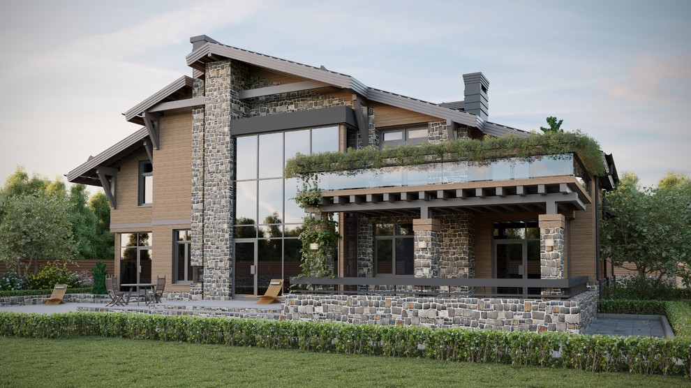 Современный шале в Москве