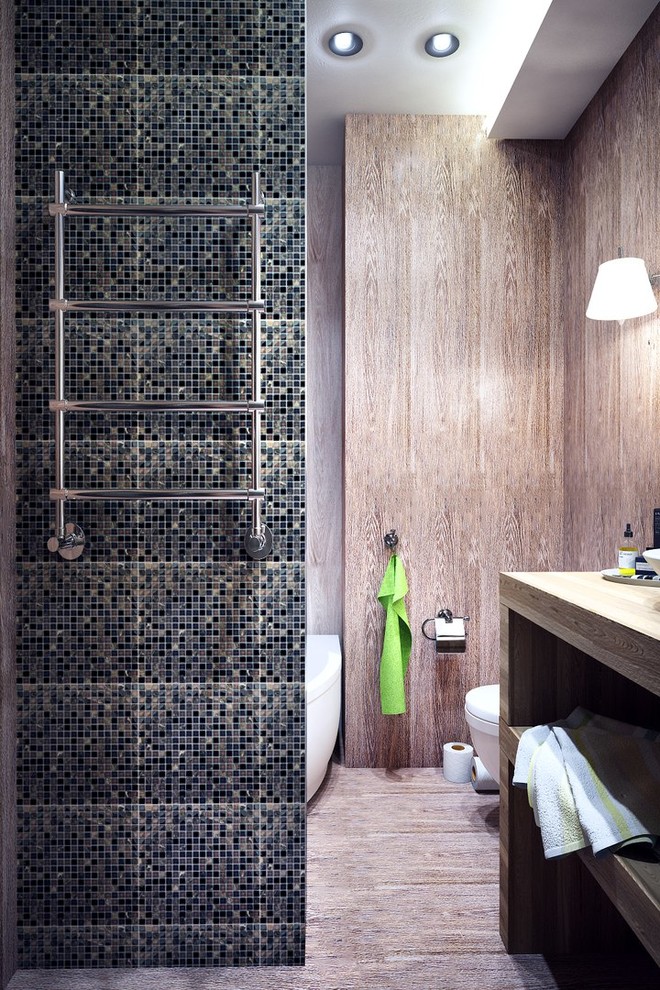 Проект жилой квартиры на улице Выборгская "легкий лофт"