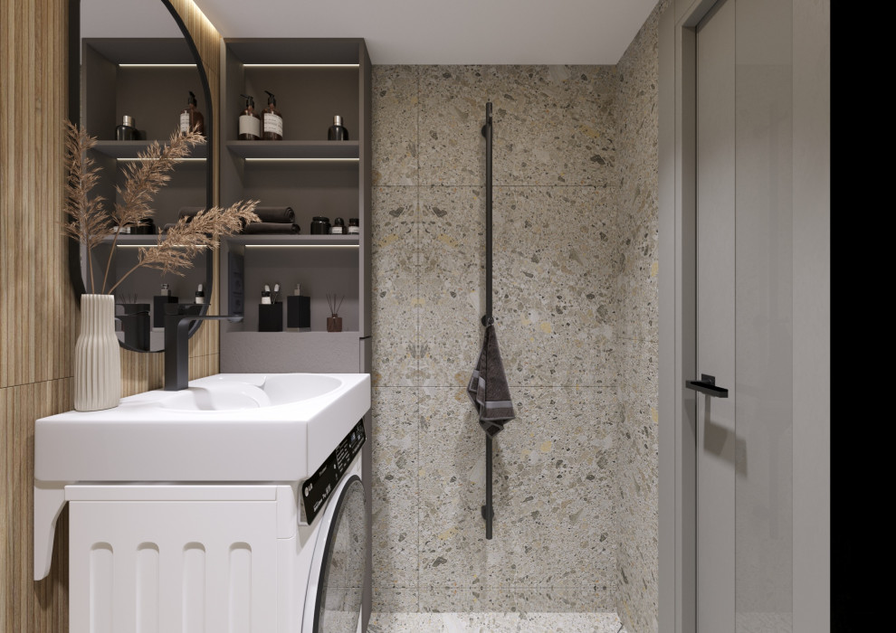 Кухня и санузел в японском стиле