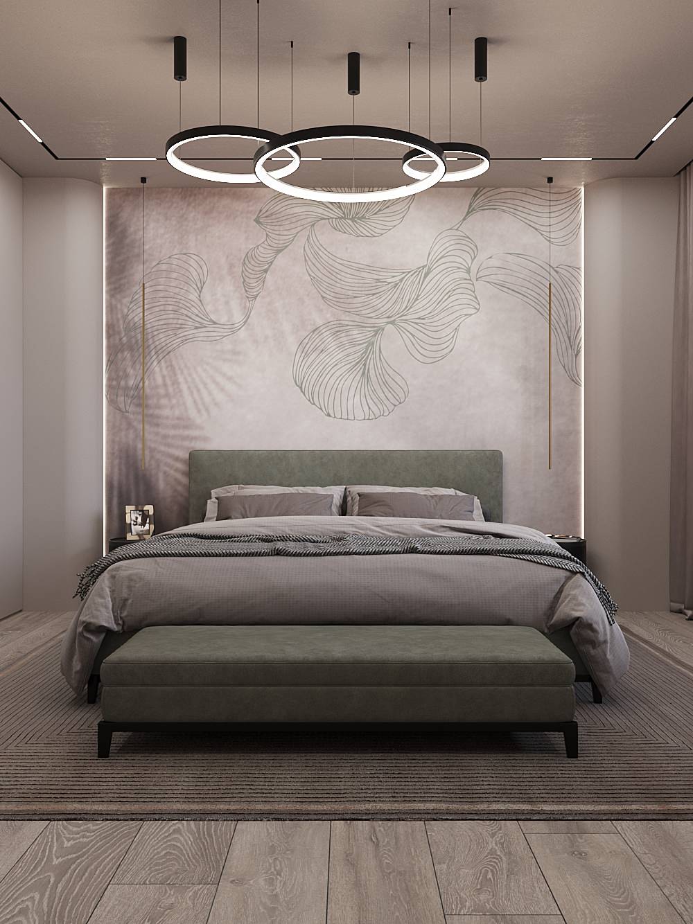 Спальня в современном стиле