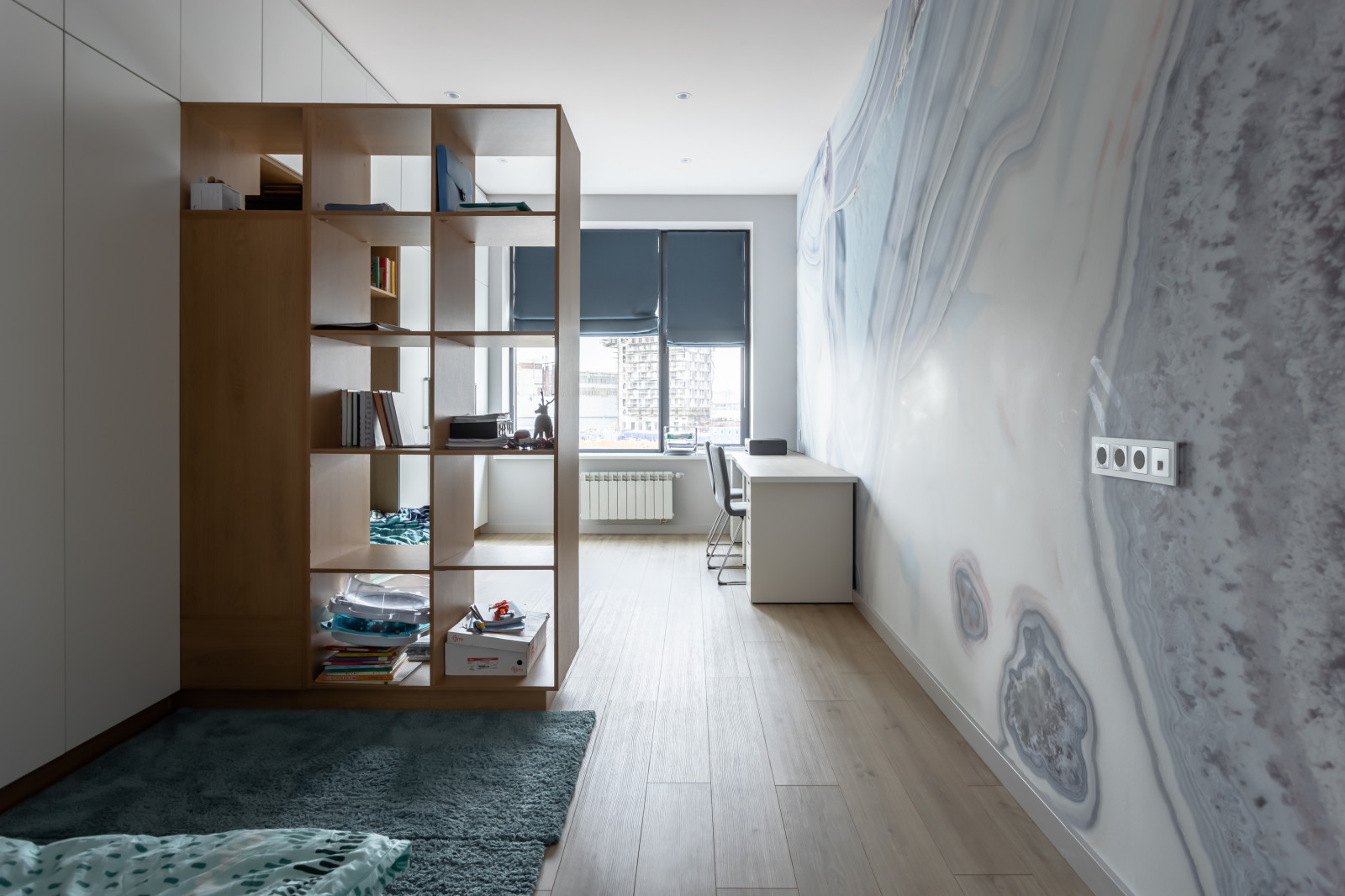 Ремонт четырехкомнатной квартиры для семьи с тремя детьми 120 м² в ЖК Лефортово