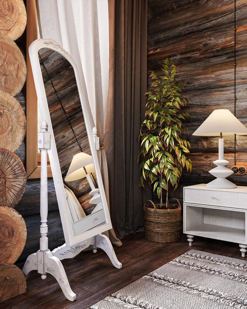 Дом из кело. Спальня старшей девочки