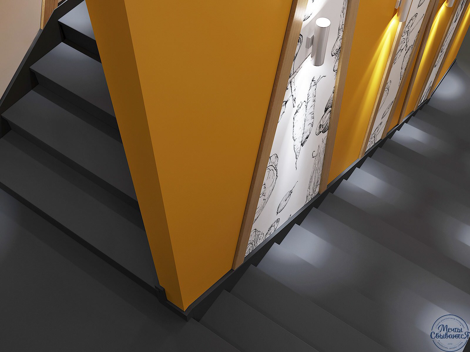 Дизайн-проект интерьера ресторана