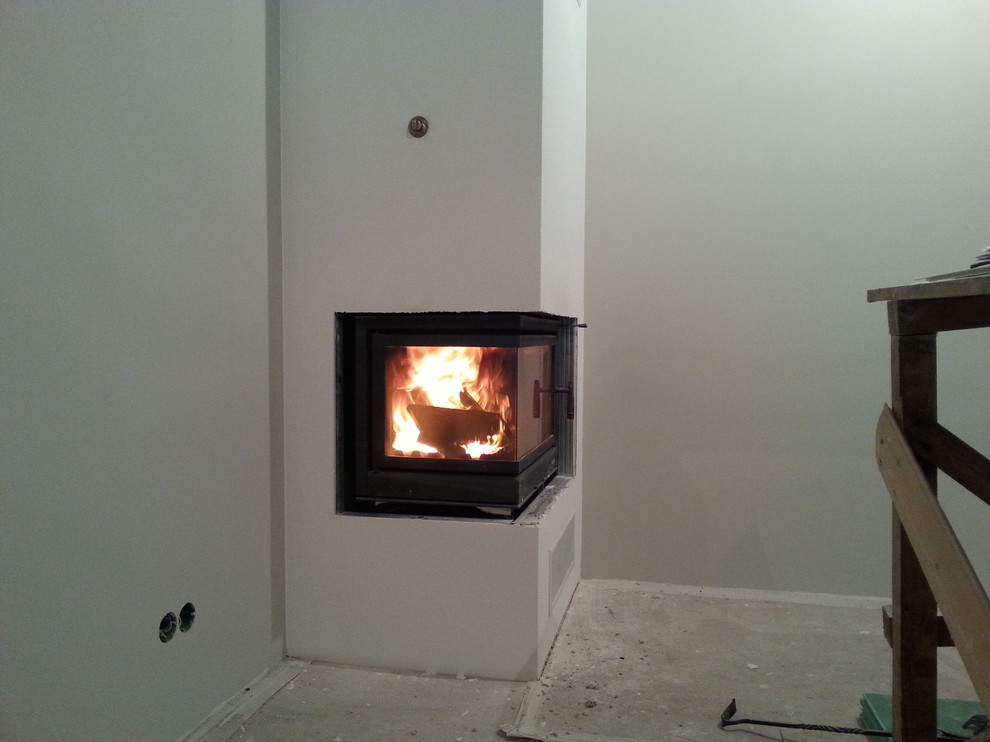 Угловые камины