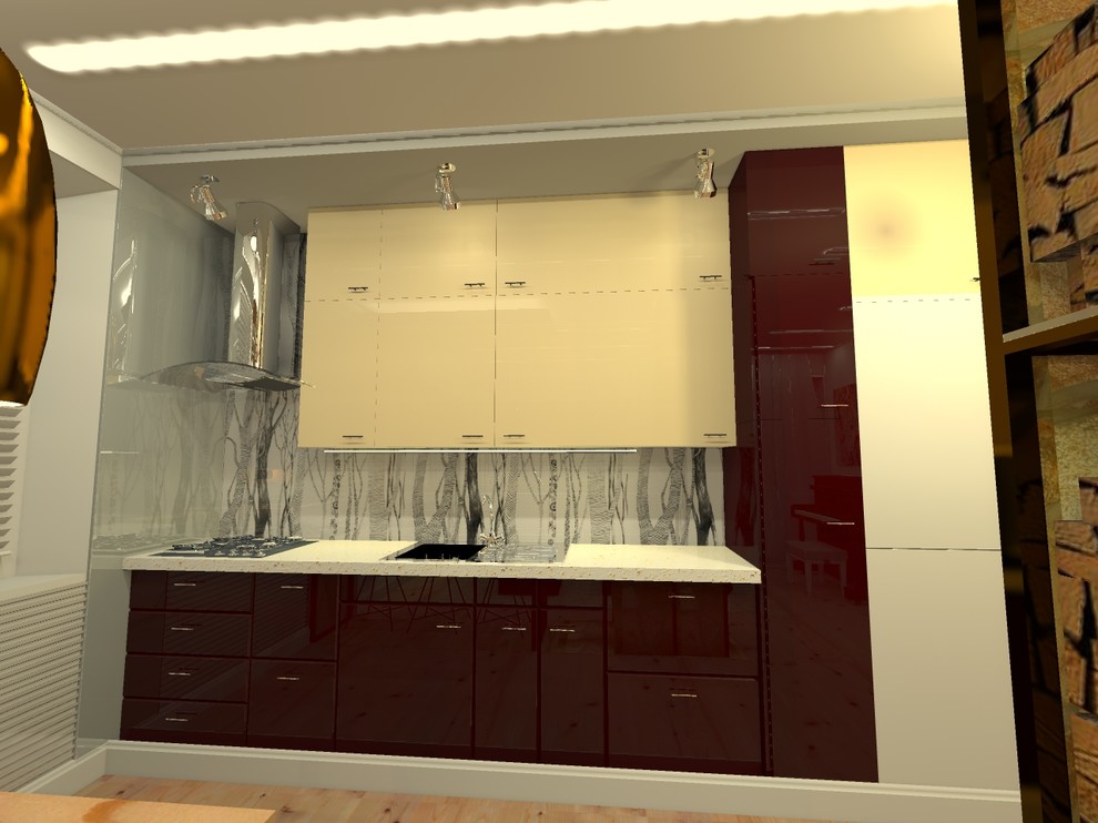 Студия в скандинавском стиле