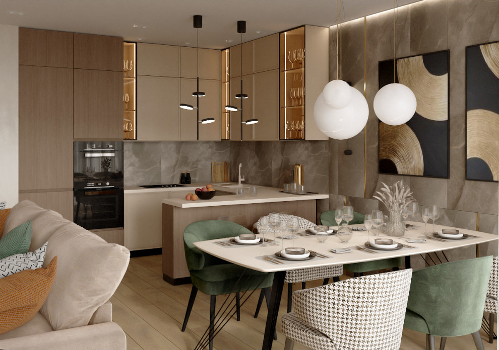 Гостинная в современном стиле 2