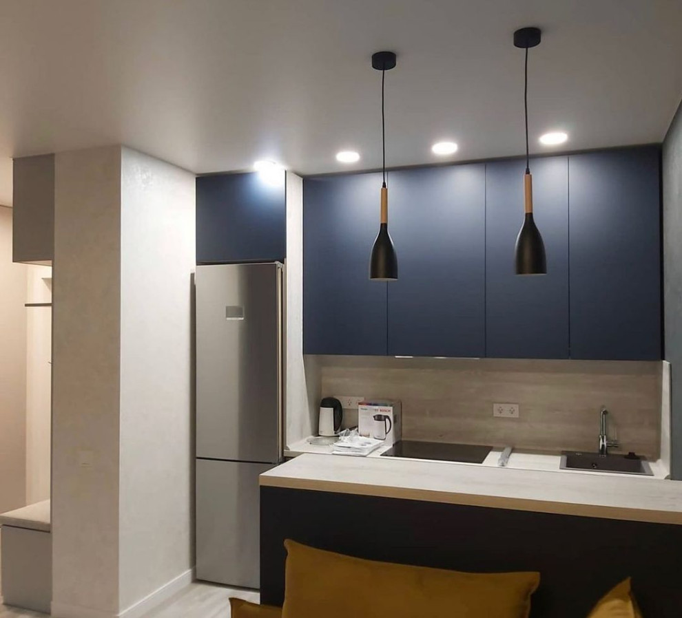 Дизайнерский ремонт в 1-комнатной квартир