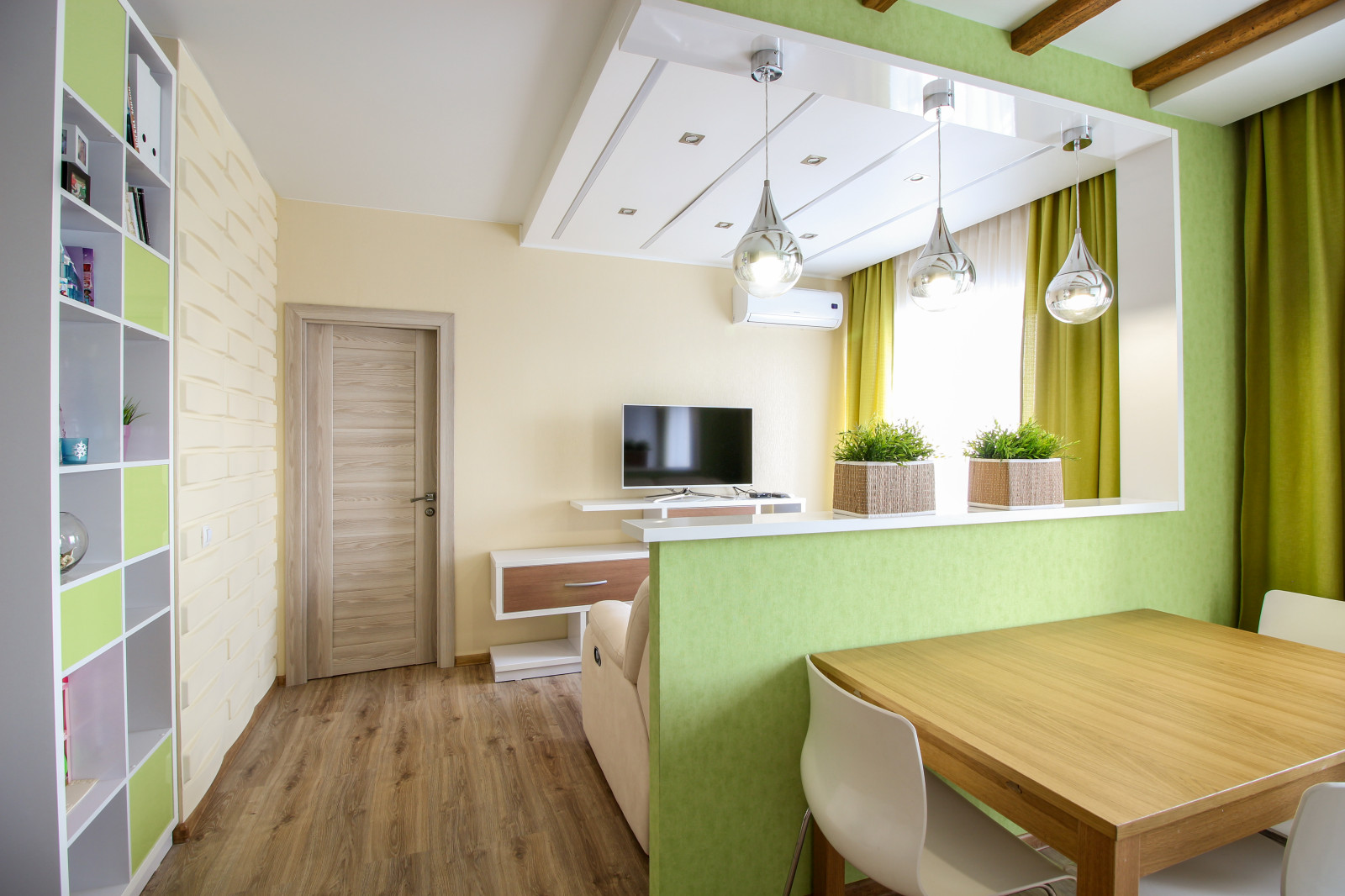 2016г. Реализация. Интерьер квартры 80 м2 в ЖК Оазис