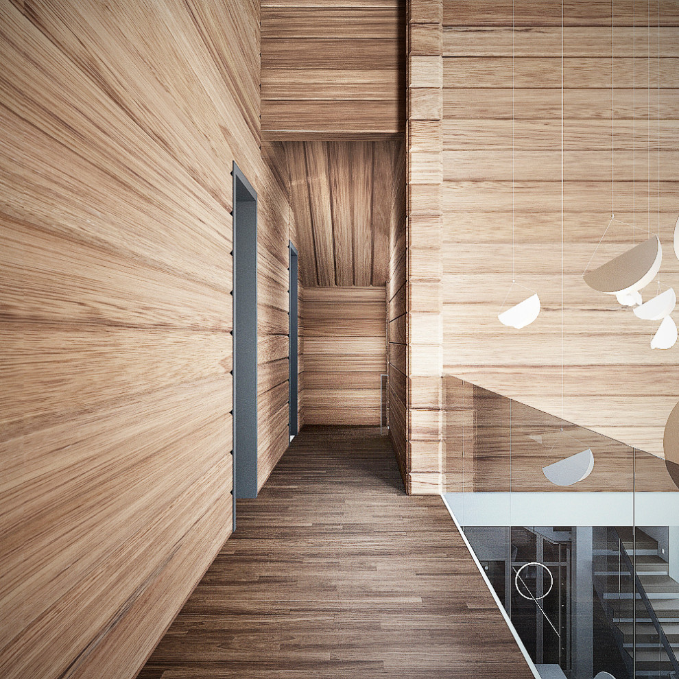 Современный дом в стиле минимализм