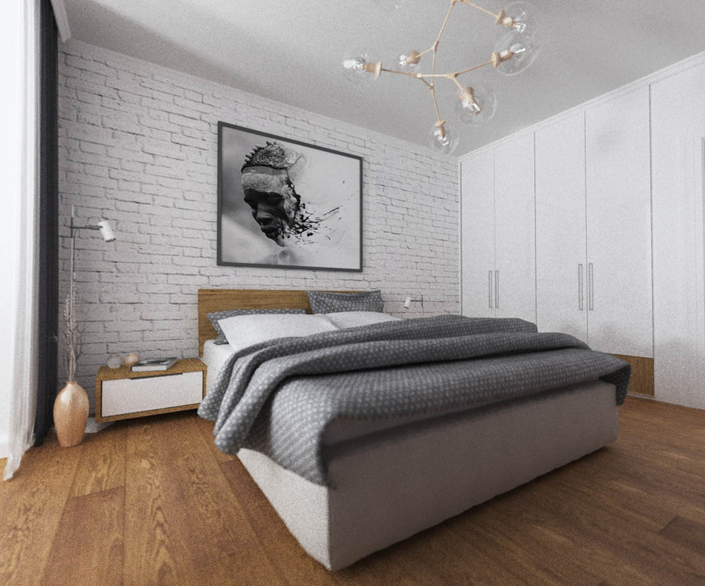 Скандинавский интерьер для молодой семьи