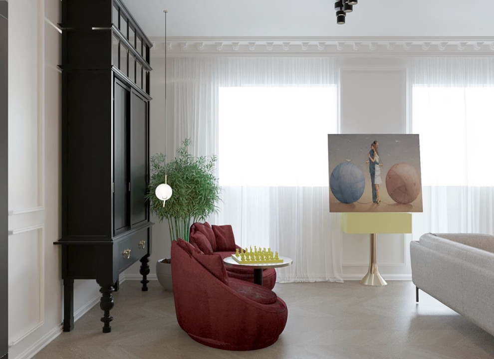 Обложка проекта: Квартира в стиле «поп-арт»